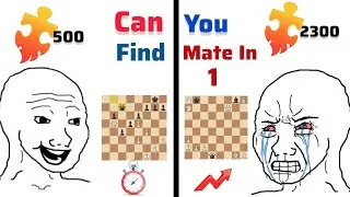 Thumbnail: Can You Solve Mate in 1, But it get's Harder 