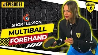 Thumbnail: Mastering the Spin Game: Killer Forehand & Backhand Techniques! | Killerspin Skill Academy Episode 1