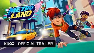 Thumbnail: MetroLand - Endless Arcade Runner | Official Trailer