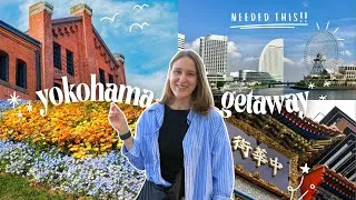 Thumbnail: I Needed an Escape… So I Took a Day Trip to Yokohama 🇯🇵  | no plan, harbor views & chinatown, reset