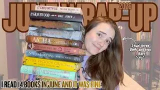 Thumbnail: June 2026 Reading Wrap-Up || I'm not really sure how this month went...