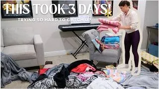 Thumbnail: Trying SO Hard. MY BRAIN DUMP TURNED INTO 3 DAYS! 😂 Catching Up on Life With 5 Kids