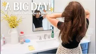 Thumbnail: A BIG DAY! 🩰 Sunday Morning Routine, Easy Dinner Idea, Meal Planning Etc. A MOMENT I'LL NEVER FORGET