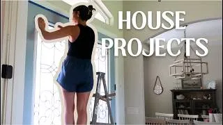 Thumbnail: House Prokects! TURNING OUR HOUSE INTO MY DREAM LAKE HOUSE! 🏡 DIY Projects, Painting & BIG FAILS