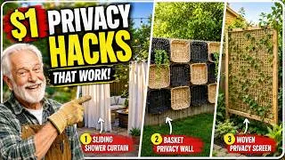 Thumbnail: My Neighbors Could See Everything—Then I Tried These 8 Dollar Tree Privacy Hacks