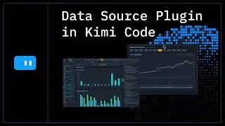 Thumbnail: Kimi Code now has an official data source plugin. 📊