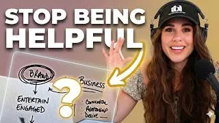 Thumbnail: STOP Creating "Valuable" Content (Do THIS To Get Clients Instead)