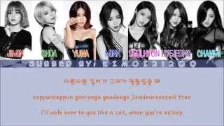Thumbnail: AOA - Like A Cat (사뿐사뿐) [Hangul/Romanization/English] Color & Picture Coded HD