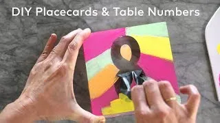 Thumbnail: DIY Place Cards & Table Numbers