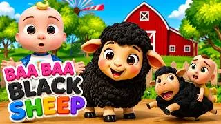 Thumbnail: Baa Baa Black Sheep Mashup Remix 🎵 | Farm Animals Song | Fun for Kids by Kinderfun