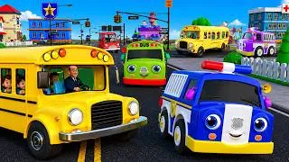 Thumbnail: [ 2 Min Loop ] Wheels on the Bus Mashup Remix 🚌 | Sing Along Kids Songs | Fun Toddlers Video