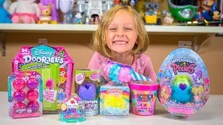 Thumbnail: NEW Mystery Toys & Surprise Eggs Opening with Chloe | Toys for Girls by Kinder Playtime
