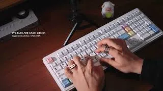 Thumbnail: Keyboard Sound Test: Built A98 Chalk Edition