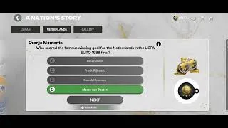 Thumbnail: UEFA EURO 1998 Final Winning Goal Scorer   FC Mobile Netherlands Trivia Answer