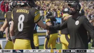 Thumbnail: 🏈 Madden 26 H2H Online Gameplay #2 | Steelers vs Broncos | Opponent Rage Quits! 🔥