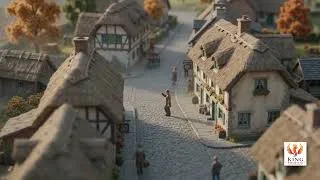 Thumbnail: Hyper-realistic miniature rural misty English with cinematic views #asmr #trending #viral