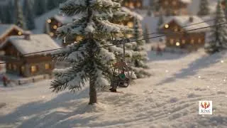 Thumbnail: Hyper-realistic miniature town in winter with cinematic views #viralvideo  #asmr #trending #viral