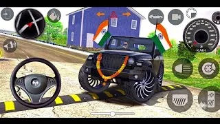 Thumbnail: Modified Mahindra Thar😈Games:Indian Sky Black Thar (Gadi Wala Game) Car Game Android Game - #2026