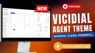 Thumbnail: Modern VICIdial Agent Theme for the Latest SVN #vicidial #asterisk #crm
