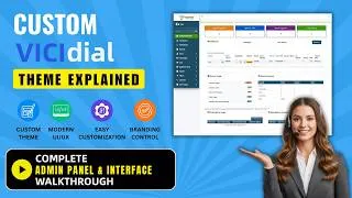 Thumbnail: Custom VICIdial Theme Explained | Complete Admin Panel & Interface Walkthrough | KingAsterisk