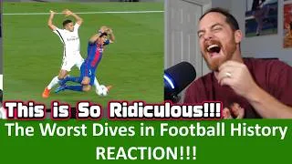 Thumbnail: American Reacts The WORST Dives in Football History REACTION