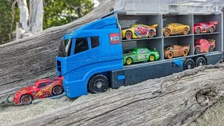 Thumbnail: Collect minicars & Find Disney Pixar car buried in sand