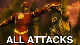 Thumbnail: Mortal Kombat vs DC Universe - All Close Quarters Hit Animations (4K) (Xbox Series X) (No HUD)