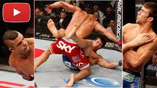 Thumbnail: Vitor Belfort Knocks Out Luke Rockhold - Spinning Heel Hook Kick KO - MMA TKO Knockout Highlights