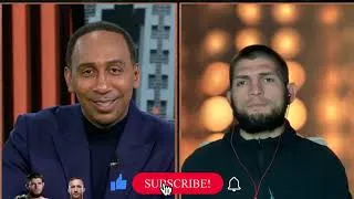 Thumbnail: Khabib Owns Stephen A. Smith Live on ESPN - Right Now I Don't Even Want To Talk About This ****
