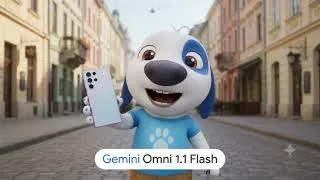 Thumbnail: Hank presenting new phone model (Gemini Omni Flash Video #51)