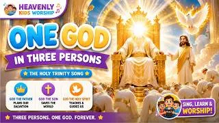 Thumbnail: 🎵 One God in Three Persons | The Holy Trinity Song | Father, Son & Holy Spirit 🎵