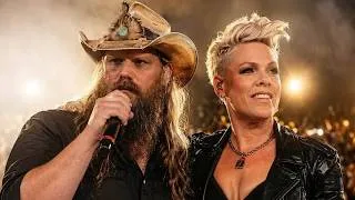 Thumbnail: Chris Stapleton ft. P!nk — God Rescued Me (2026 Music Video)