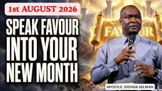 Thumbnail: SATURDAY, 1ST AUGUST, 2026 | PRAYER FOR DIVINE FAVOR OVER YOUR LIFE & BUSINESS | APOSTLE  SELMAN