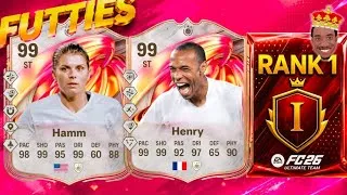 Thumbnail: RANK 1 rewards 95+ x15 Mixed FUTTIES Team 2 packs 💫 [ EA FC26 | Ultimate Team ]