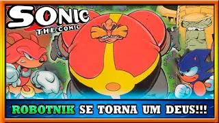 Thumbnail: ROBOTNIK SE TORNA UM DEUS - Sonic The Comic Fleetway (Edição 127-130)!!!