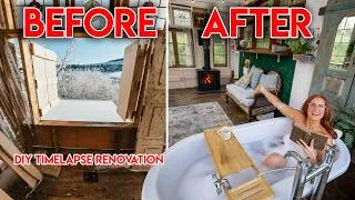 Thumbnail: We built our DREAM outdoor Bath house with a view - Extreme DIY Timelapse (+ Full Tour)