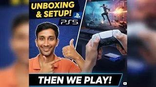 Thumbnail: FINALLY! PS5 Before GTA 6: The Unboxing, Setup,AND Gameplay We've Waited For! Is it worth the HYPE?🤔