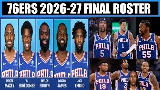 Thumbnail: Philadelphia 76ers 2026-2027 Final Roster 