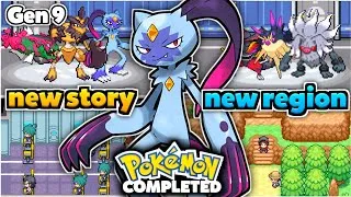 Thumbnail: NEW UPDATE! Completed Pokemon GBA Rom Hack with New Story, Gen 9, New Region