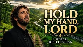 Thumbnail: HOLD MY HAND, LORD - Inspired by Josh Groban ( Official Lyric Video ) | Powerful Christian Ballad