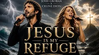 Thumbnail: JESUS IS MY REFUGE - JOSH GROBAN & CELINE DION ( Official Lyric Video )