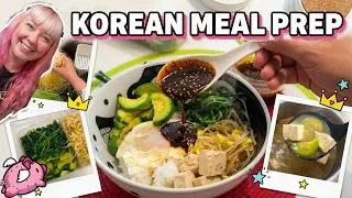 Thumbnail: Korean Meal Prep 👑🐷 Bibimbap and "Instant" Doenjang Jjigae