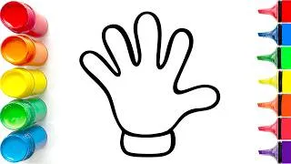 Thumbnail: How to Draw and Color Cute Clown Gloves | Easy Step by Step Tutorial