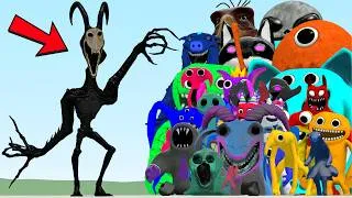 Thumbnail: New Analog Horror Tormentor Monster Creature Vs All Garten Of BanBan 1-8 Monsters In Garry's Mod