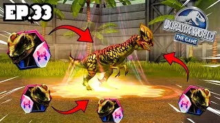 Thumbnail: Our FIRST Heroic Ability Dinosaur! POISON ATTACK in Jurassic World: The Game!