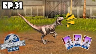 Thumbnail: FINALLY Unlocking CARNORAPTOR! One of My FAVORITE Rare Hybrids! | Jurassic World: The Game