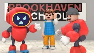 Thumbnail: ROBLOX Brookhaven 🏡RP: Stranger Copycat - Real Robot vs Fake Robot Teacher? | King Roblox