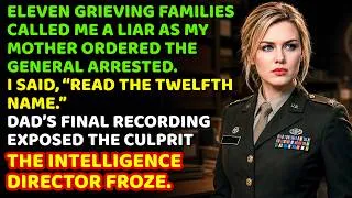 Thumbnail: They Blamed a Four-Star General for Dad’s Death—Then the Twelfth Name Exposed the Real Killer