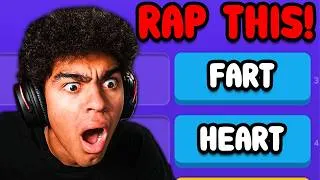 Thumbnail: I Attempted "The Rhyme Game"