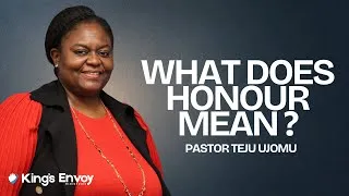 Thumbnail: What does honour mean ? (Sermon) // Pastor Teju Ujomu // July 19th 2026